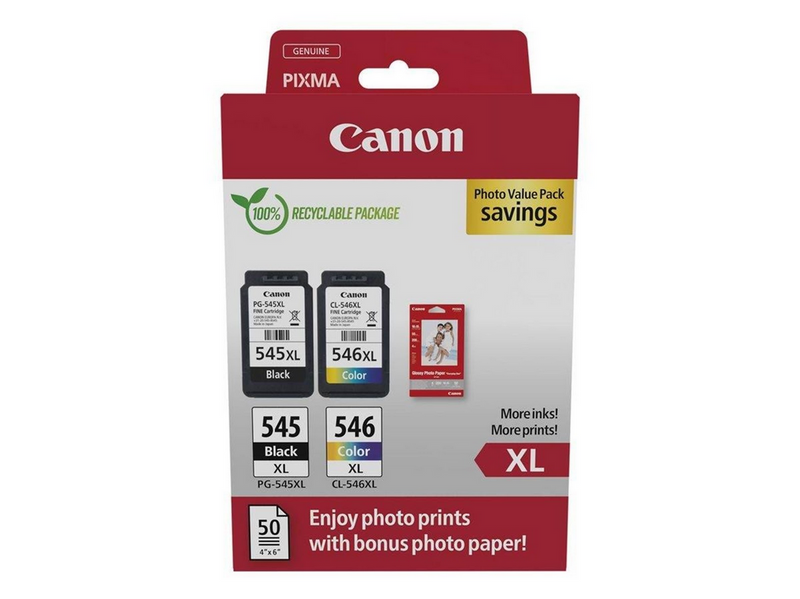 Canon PG-545XL/CL-546XL / 8286B011 High Value Pack