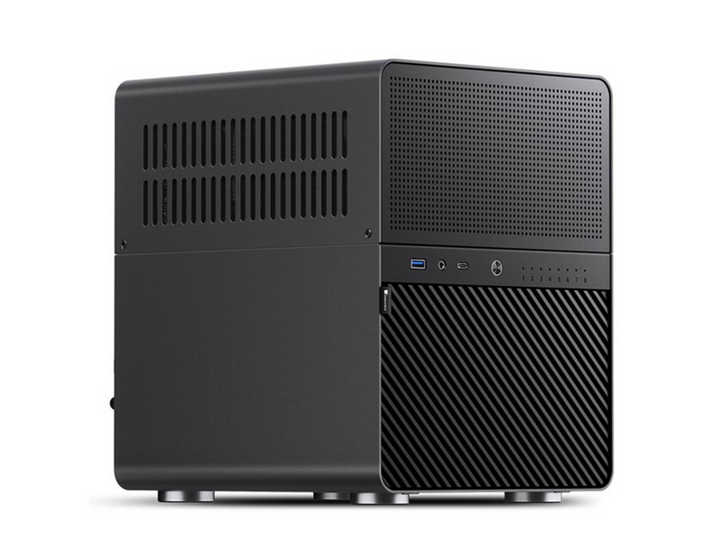 Jonsbo N3 Mini-ITX - Gehäuse - NAS tower - Schwarz