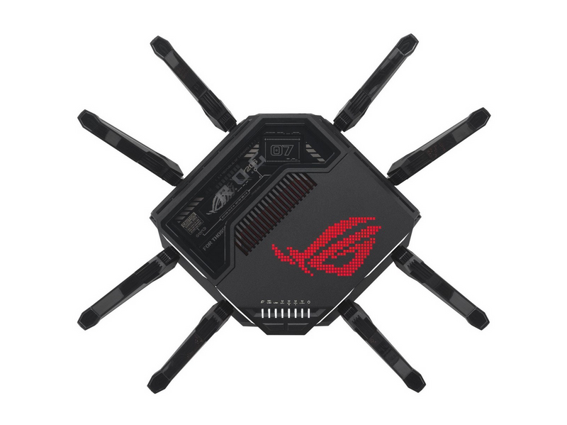 ASUS Rapture GT-BE98 -Wi-Fi 7 - 6-Port switch - 2-PortWAN - Wireless router
