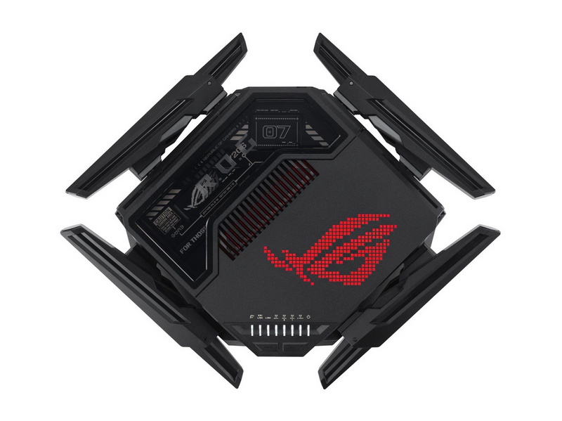 ASUS Rapture GT-BE98 -Wi-Fi 7 - 6-Port switch - 2-PortWAN - Wireless router