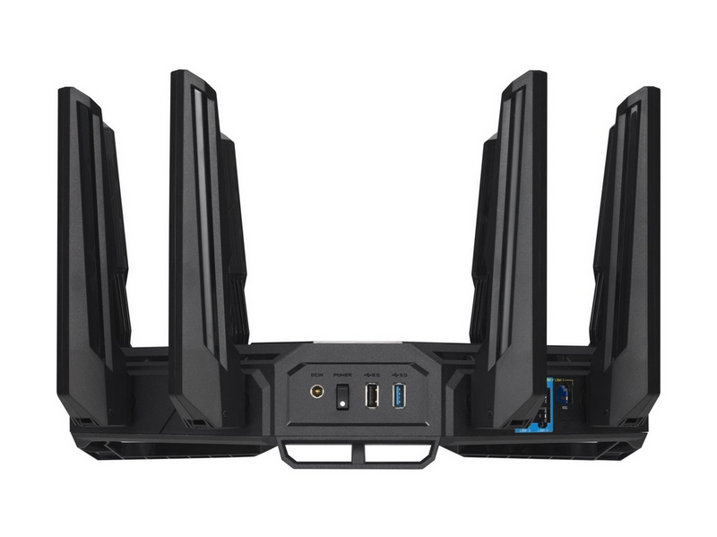 ASUS Rapture GT-BE98 -Wi-Fi 7 - 6-Port switch - 2-PortWAN - Wireless router