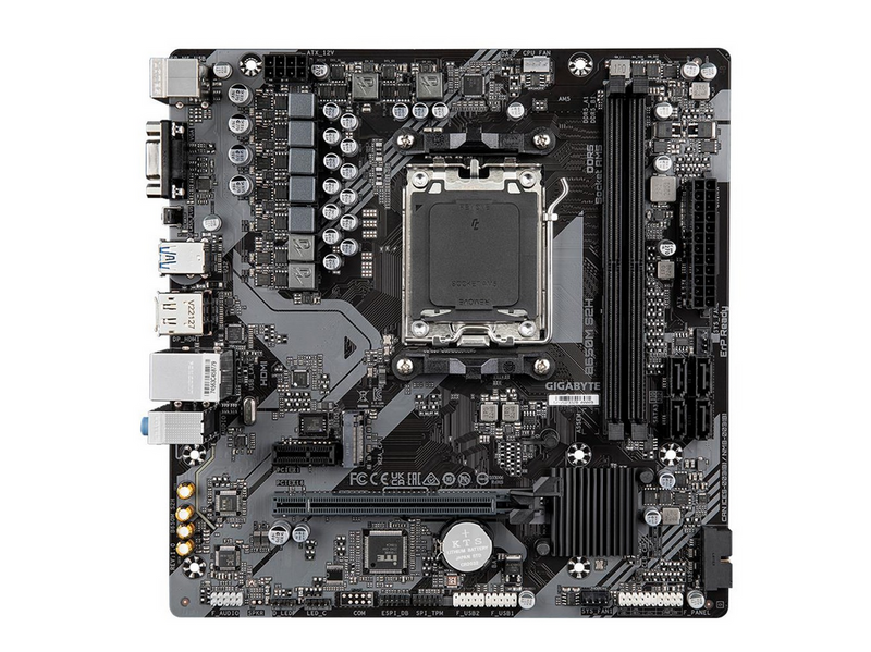 GIGABYTE B650M S2H Mainboard - AMD B650 - AMD AM5 - DDR5 RAM - Micro-ATX