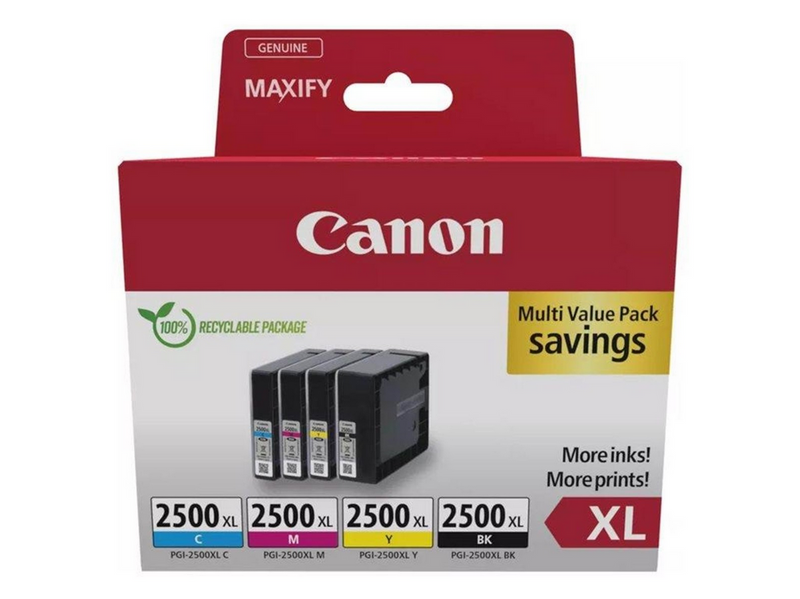 Canon PGI-2500XL / 9254B010 C/M/Y/BK Hig