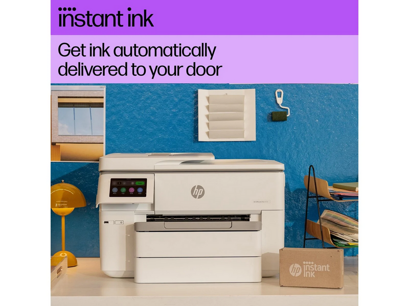HP Officejet Pro 9730e Wide Format A3 All in One Multifunktion - Farbe - Tinte