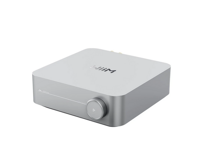 WiiM AMP - 2x60W - 8 Ohm - Silver
