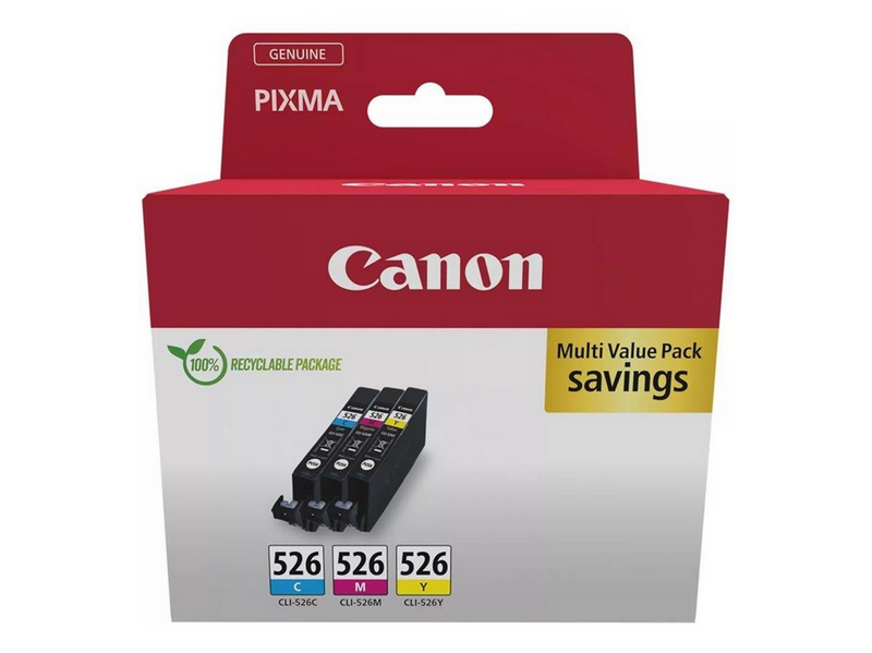 Canon CLI-526 / 4541B018 C/M/Y Multi Pac