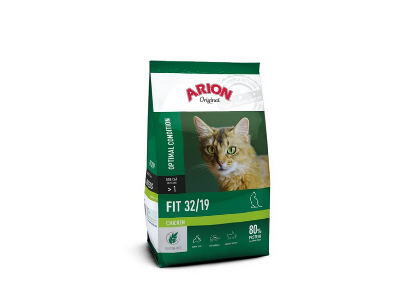ARION - Cat Food - Original Fit - 7.5 Kg (Chicken)
