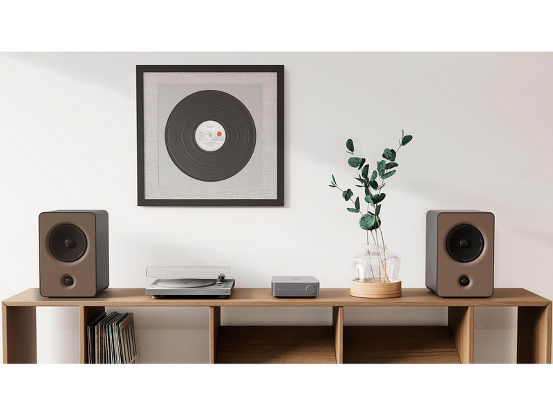 WiiM AMP - 2x60W - 8 Ohm - Dark Grey