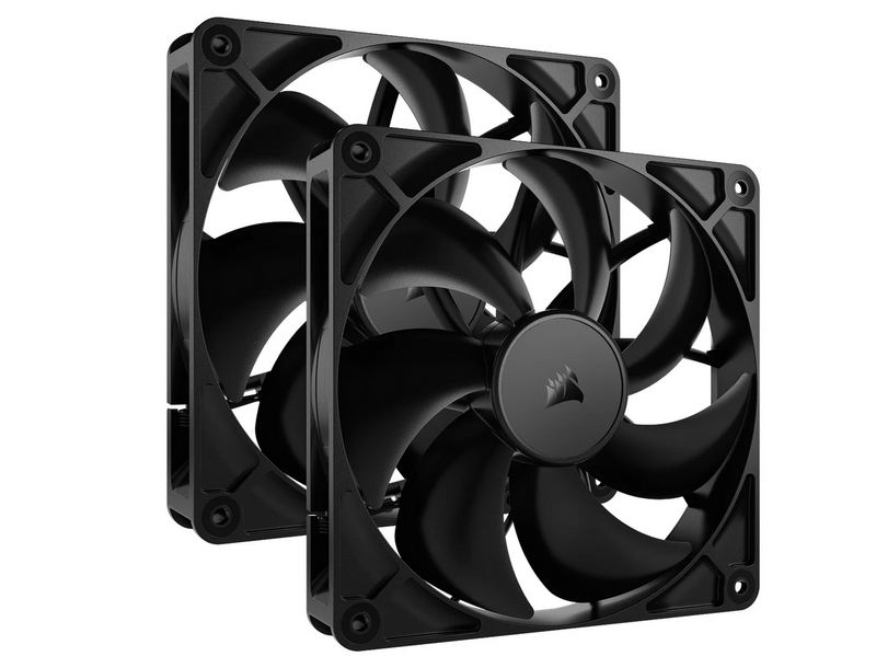 Corsair RS140 - dual-pack - Gehäuselüfter - 140mm - Schwarz - 36 dBA