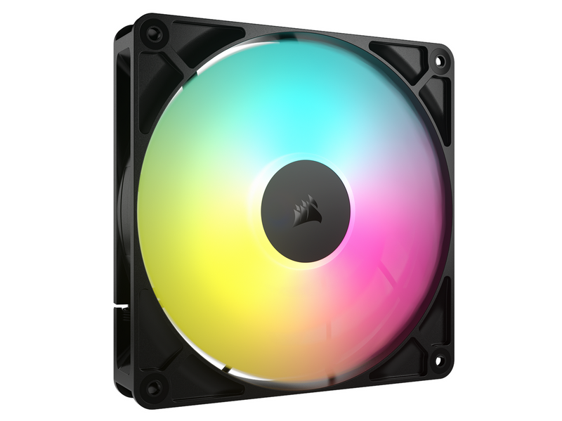 Corsair RS140 ARGB - Gehäuselüfter - 140mm - Schwarz mit RGB LED - 36 dBA