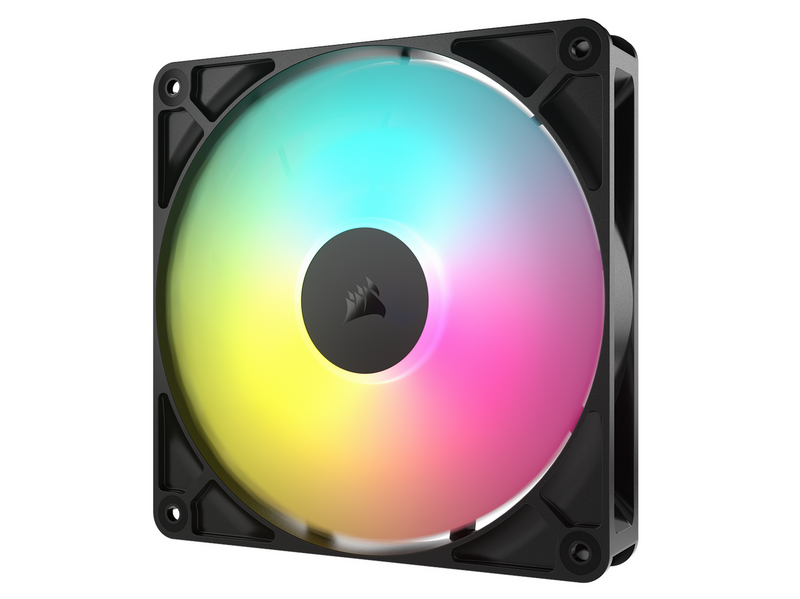 Corsair RS140 ARGB - Gehäuselüfter - 140mm - Schwarz mit RGB LED - 36 dBA