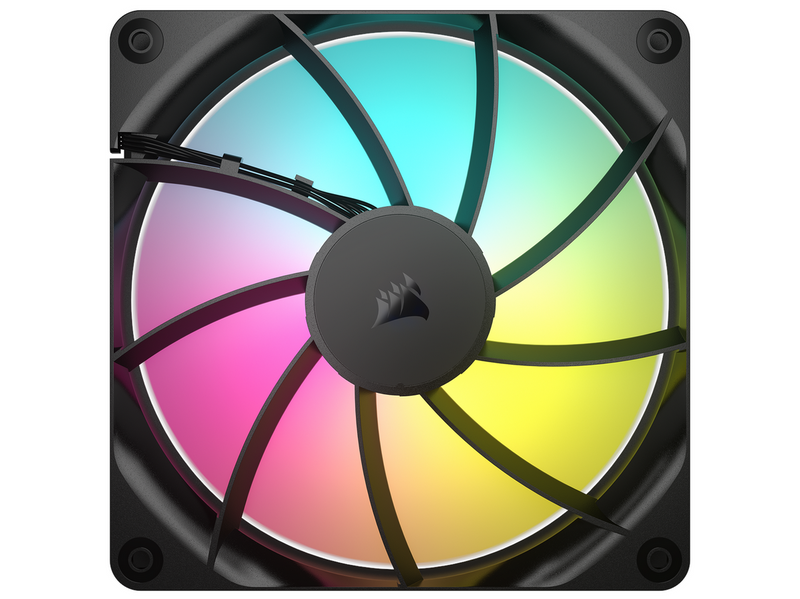 Corsair RS140 ARGB - Gehäuselüfter - 140mm - Schwarz mit RGB LED - 36 dBA