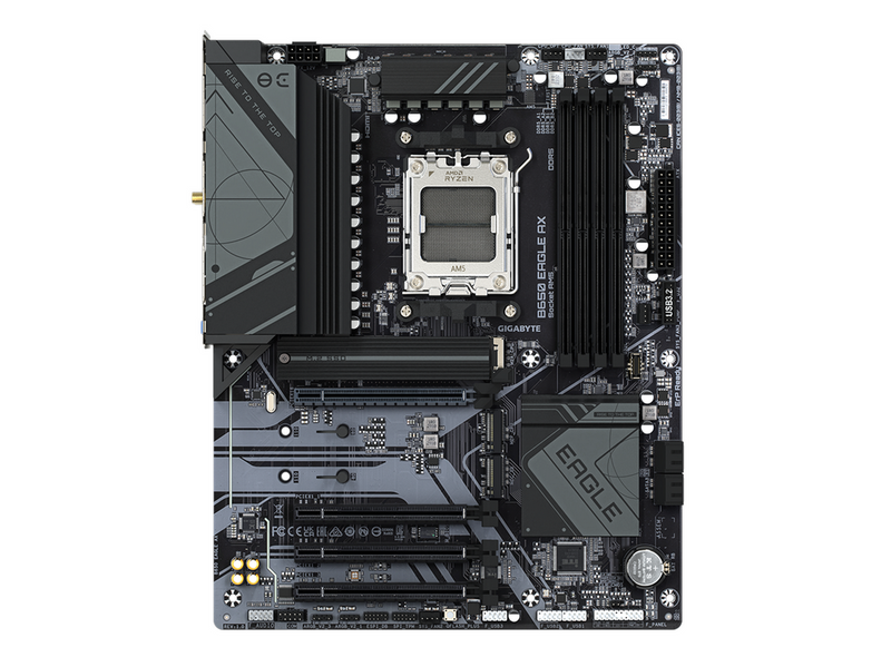 GIGABYTE B650 EAGLE AX Mainboard - AMD B650 - AMD AM5 - DDR5 RAM - ATX