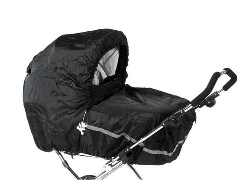 Babytrold Regenschutz Schwarz