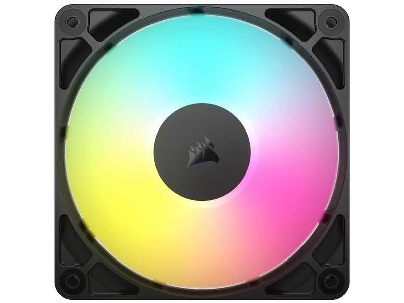 Corsair RS120 ARGB - Gehäuselüfter - 120mm - Schwarz mit RGB LED - 36 dBA
