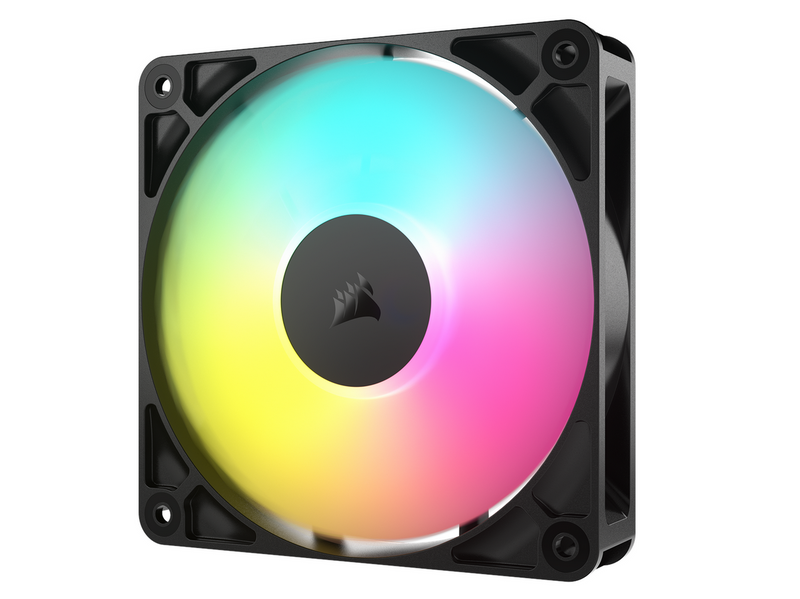 Corsair RS120 ARGB - Gehäuselüfter - 120mm - Schwarz mit RGB LED - 36 dBA