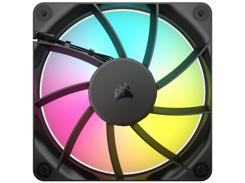 Corsair RS120 ARGB - Gehäuselüfter - 120mm - Schwarz mit RGB LED - 36 dBA