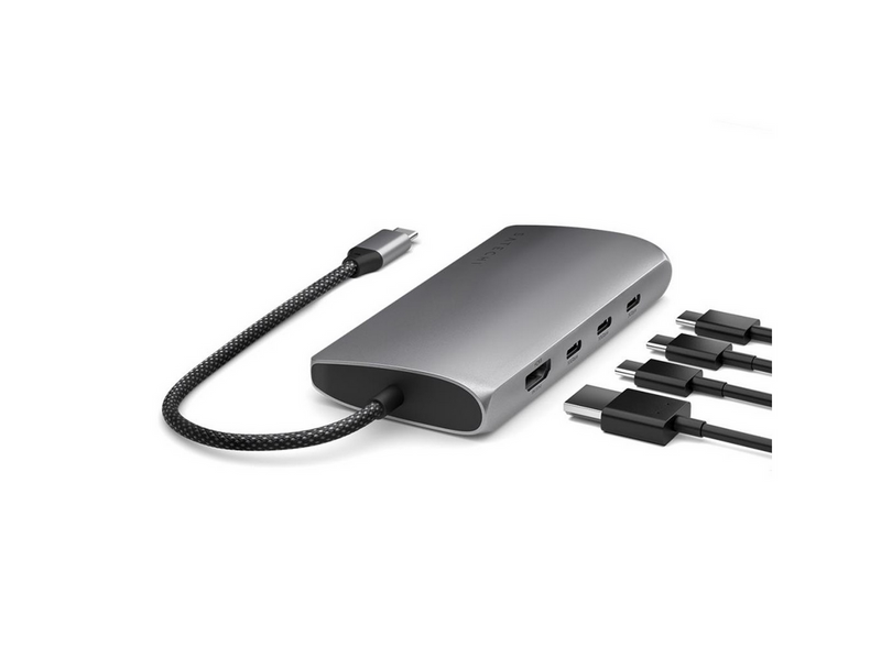 Satechi USB-C Multiport Adapter 8K With Ethernet V3