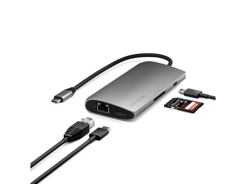 Satechi USB-C Multiport Adapter 8K With Ethernet V3