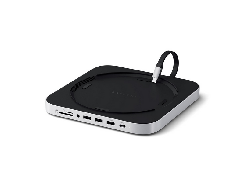 Satechi Stand & Hub For Mac Mini / Studio With NVMe SSD Enclosure