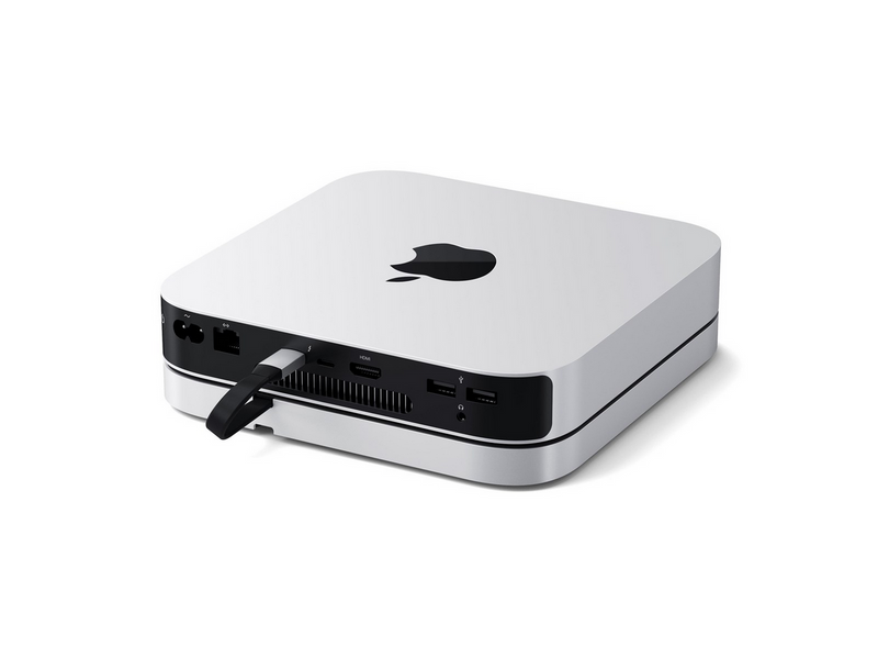Satechi Stand & Hub For Mac Mini / Studio With NVMe SSD Enclosure