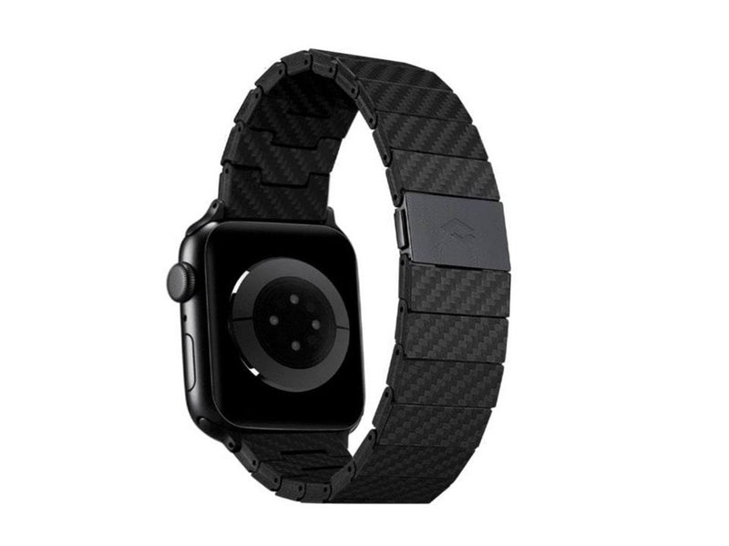 PITAKA Carbon fiber strap black - AW Ultra 2/1(49mm) 9/8/7 (45mm)/6/SE/5/4