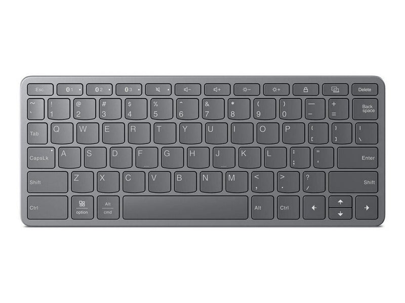 Lenovo Multi-Device Wireless - Tastatur - Nordic ISO - Grau