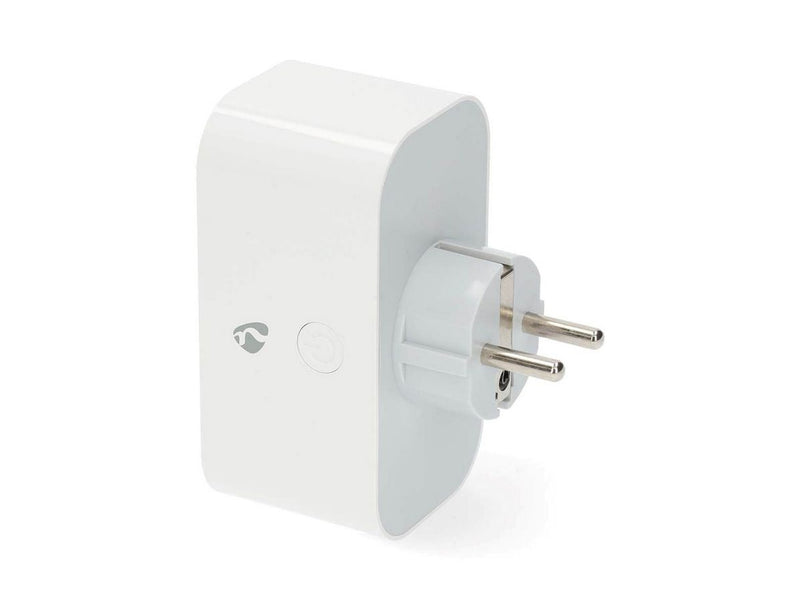 Nedis SmartLife Smart Plug WiFi Power meter 3680W Type F (CEE 7/7) White