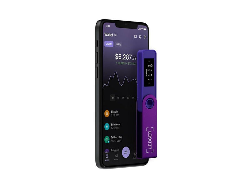 Ledger Nano S Plus Amethyst Purple Crypto Hardware Wallet