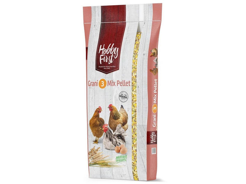 Hobby First Grani 3 Mix Pellet Alleinfutter für Legehennen 20kg