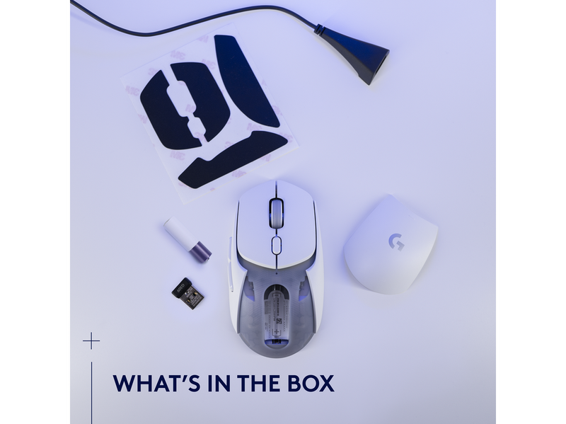 Logitech G309 LIGHTSPEED - Gaming Maus (Weiß)