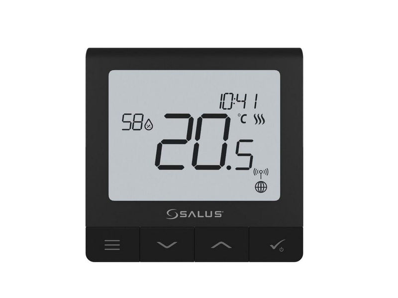 Salus Roomthermostat Quantum SQ610BRF black