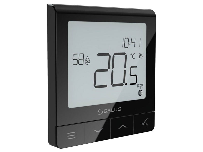 Salus Roomthermostat Quantum SQ610BRF black