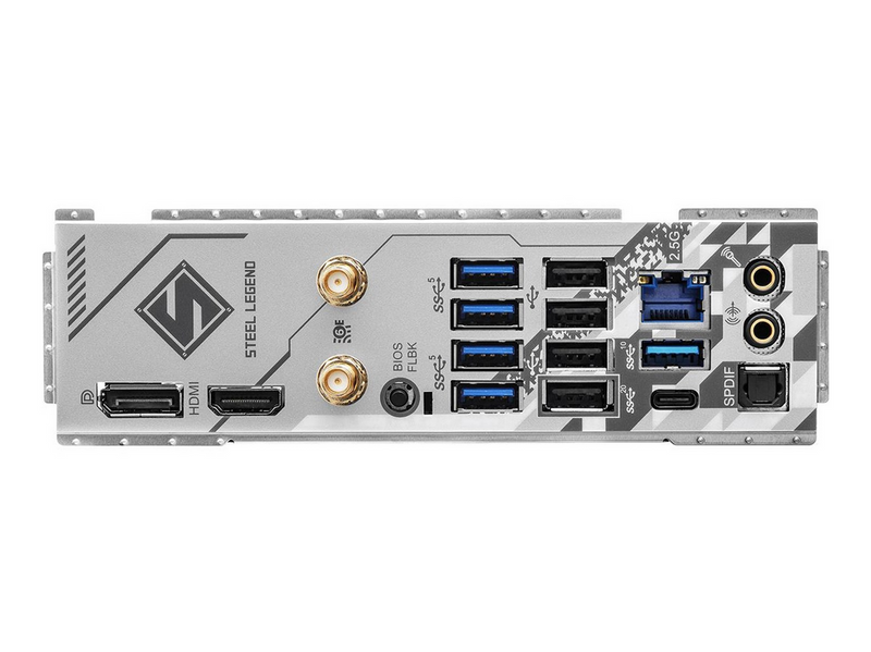 ASRock B650 STEEL LEGEND WIFI Mainboard - AMD B650 - AMD AM5 - DDR5 RAM - ATX