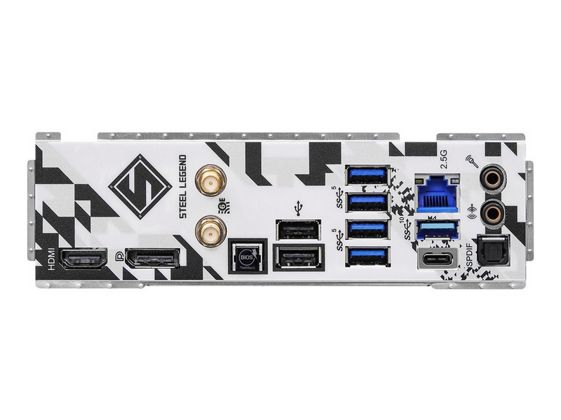ASRock B650 STEEL LEGEND WIFI Mainboard - AMD B650 - AMD AM5 - DDR5 RAM - ATX
