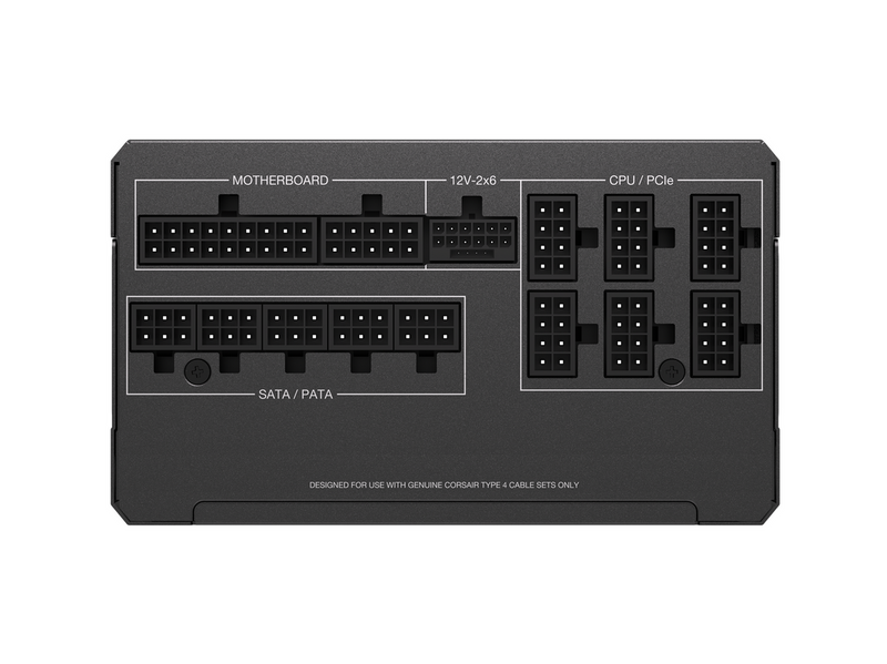 Corsair RM1000x (2024) Netzteile - 1000 Watt - 140 mm - ATX 3.1 - 80 Plus Gold