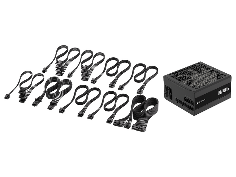 Corsair RM750x (2024) Netzteile - 750 Watt - 140 mm - ATX 3.1 - 80 Plus Gold
