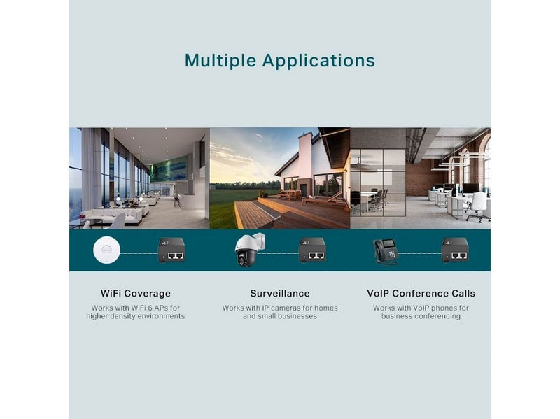TP-Link POE260S 2.5G PoE+ Injector