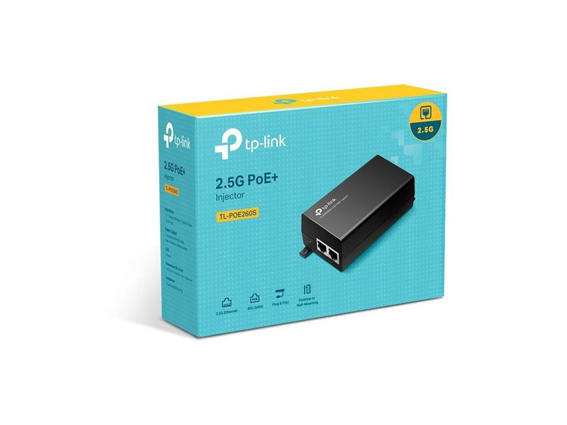 TP-Link POE260S 2.5G PoE+ Injector