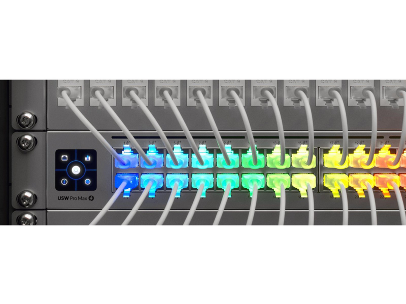 Ubiquiti UniFi Etherlighting Patch Cable 0.15m (24-Pack) - Weiß - 0.1m