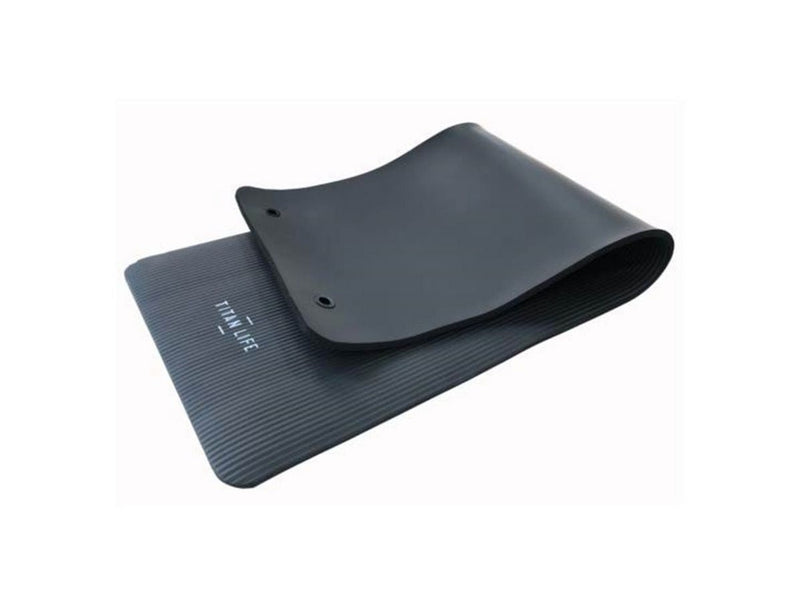 TITAN LIFE Training Mat 180 x 60 x1.5 cm Black