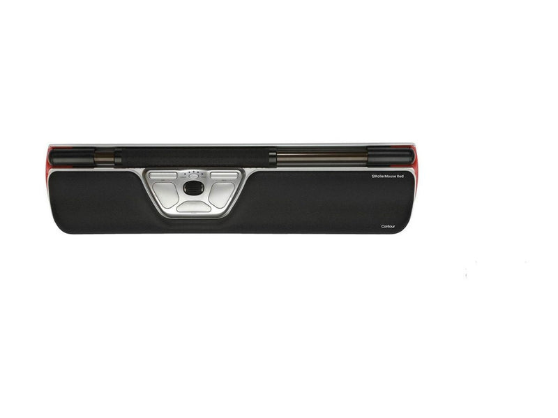 Contour RollerMouse Red - Zentrales Zeigegerät (Silber)