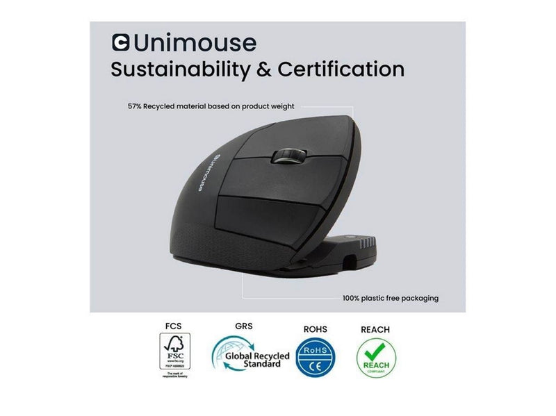 Contour Unimouse - vertical mouse - Vertical mouse (Schwarz)