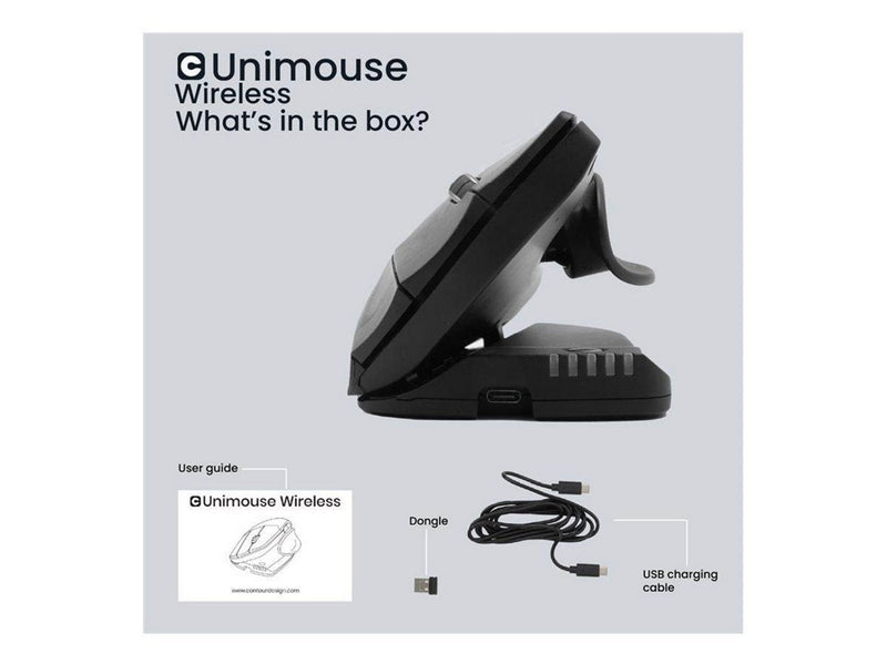 Contour Unimouse - vertical mouse - Vertical mouse (Schwarz)
