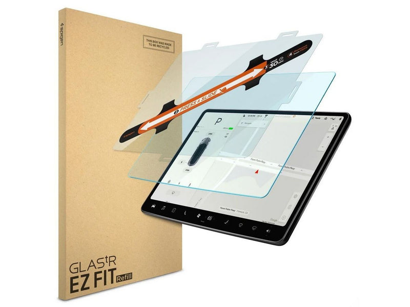 Spigen Tesla EZ Fit Refill Anti Glare Screen Protector 1 Pack - Tesla Model Y