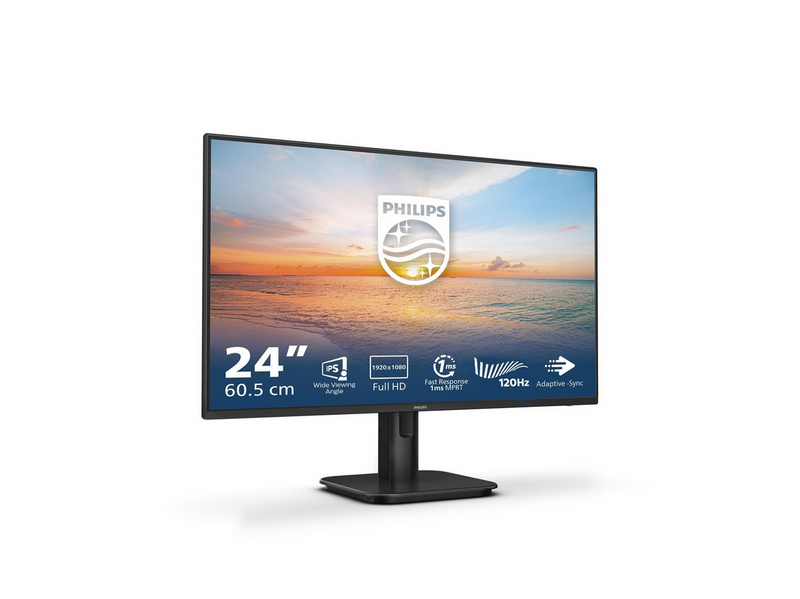 24" Philips 24E1N1100A - 1920x1080 (FHD) - 100Hz - IPS