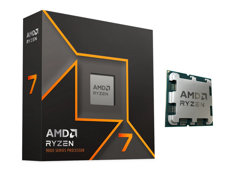 AMD Ryzen 7 9700X CPU - 8 Kerne - 3.8 GHz - AMD AM5 - AMD Boxed (ohne Kühler)