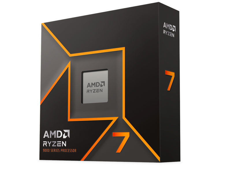 AMD Ryzen 7 9700X CPU - 8 Kerne - 3.8 GHz - AMD AM5 - AMD Boxed (ohne Kühler)