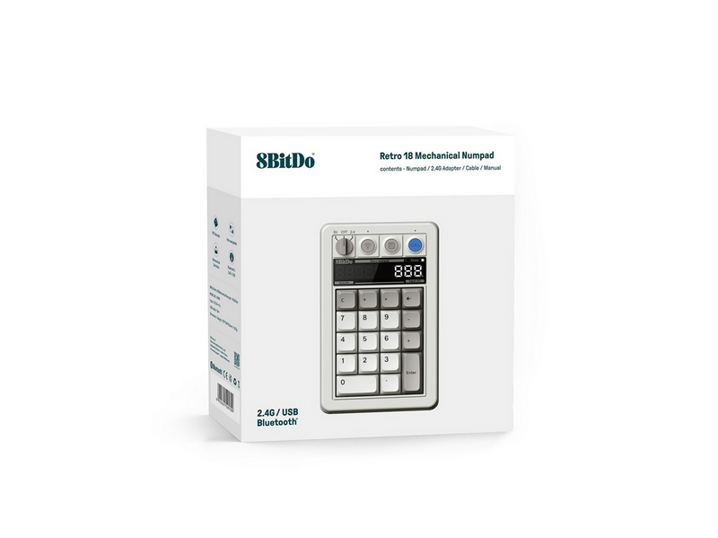 8BitDo Retro 18 Mechanical Numpad (M Edition) - Numpad