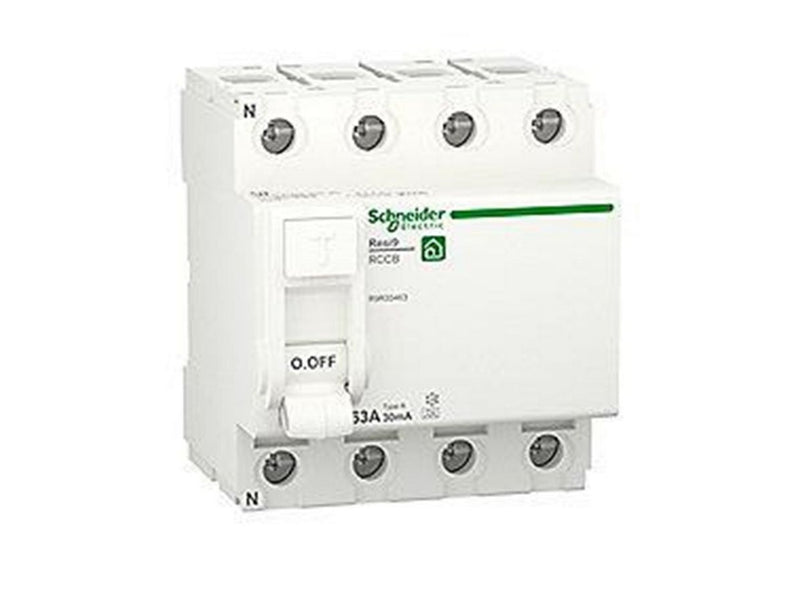 Schneider Electric Resi9 XP RCD/HPFI residual current circuit breaker 4P 63A